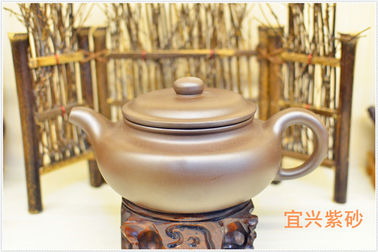İkram Antik Kahverengi Yixing Zisha Çaydanlık El Yapımı 600ml İçmek İçin