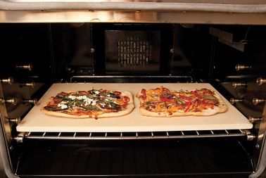 Isı Direnci Pişirme Refrakter Pizza Taşı Evde Fırında FDA Sertifikasız Koku Yok