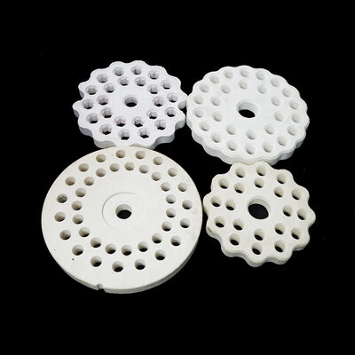 Termal Şok Direnci 250 Mullit Seramik Kimyasal Bileşimi 3Al2O3 2SiO2 Sertlik 7 8 Mohs Dayanıklı Endüstriyel Malzeme