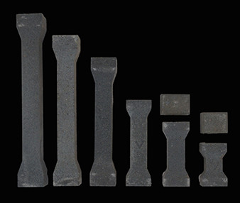 Sıcaklığa dayanıklı Silikon Karbid Fırın Tuğla Taşları Görünen Gözeneklilik 7-8% Maks. Sıcaklık 1450°C