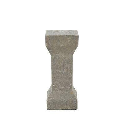 Sıcaklığa dayanıklı Silikon Karbid Fırın Tuğla Taşları Görünen Gözeneklilik 7-8% Maks. Sıcaklık 1450°C