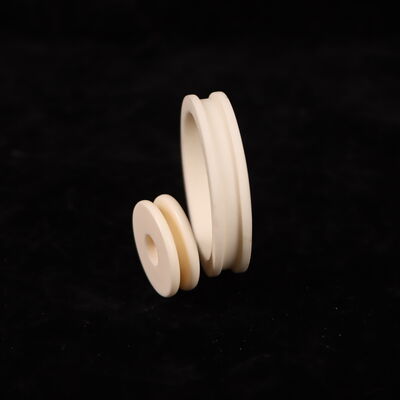 Termal Genişleme 8.9 X 10-6 K Alüminyum oksit Keramik Sunum yoğunluğu 3.75-3.9g cm3 ve Dielektrik Sabit 9.6 Mekanik bileşenler için ideal