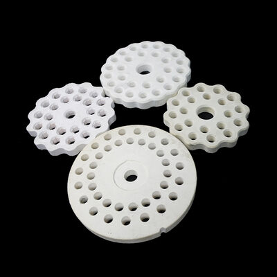 Termal Şok Direnci 250 Mullit Seramik Kimyasal Bileşimi 3Al2O3 2SiO2 Sertlik 7 8 Mohs Dayanıklı Endüstriyel Malzeme