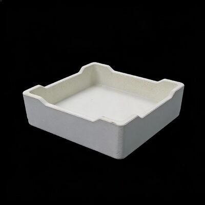 Uzun süre dayanıklılık Yüksek sıcaklığa dirençli Refractory Saggar Ateşleme koşullarına dayanacak şekilde tasarlanmıştır