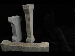 7-8% açık gözenekli ve dayanıklı silikon karbürlü tuğla şeklinde fırın direkleri