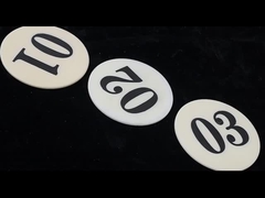 9 Mohs Sertliği Dielektrik Gücü 18-20 KV/mm ve Poisson oranı 0 olan Alüminyum oksit seramik.25