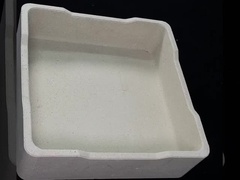 Yüksek Nem Dayanımına Sahip Beyaz Veya Sarı Korundum Mullite Sagger