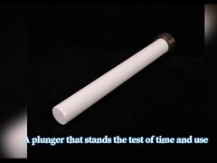 Kullanım Direnci Endüstriyel Seramik Kaplı Pistonlar Alümina Plunger Sarı Renk