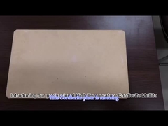 Isı Şok Dayanıklı Cordierite Çömlek Rafları Camlanmamış Yüzey Beyaz / Sarı Dayanıklılık